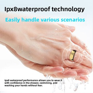 Cross-border New Smart <b>Ring</b> TK5 Couples Edition Heart Rate Blood Oxygen Blood Pressure Sleep Monitoring Passometer Android/iOS - Product Image 4