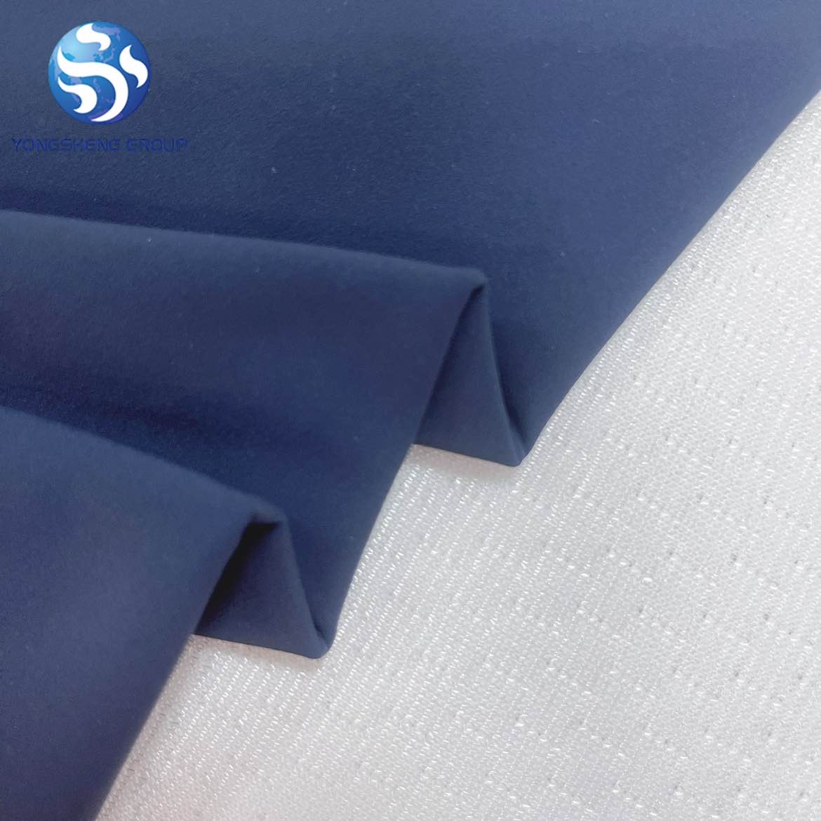 30D/20D Nylon 1/2 Bias Four-way Stretch Composite Polyester Wool Woven Lightweight Net Fabric Solids Fleece