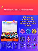 Modelo de Bolas y Barras para Enseñanza de Química Orgánica e Inorgánica en Secundaria, Material Didáctico de Estructura Molecular, Equipo Experimental