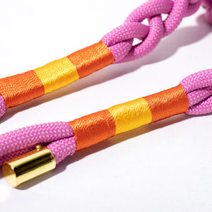 Guinzaglio per cani intrecciato doppio Nylon collare Paracord di lusso <span class=keywords><strong>Slipknot</strong></span> morbido guinzaglio per cani senza mani - Product Image 5