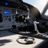 Semblable à David Clark Aviation Headset Pilot Headset Passive Noise Cancelling Headphones