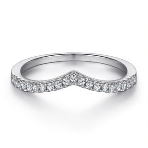 OAHLAN精品珠宝1.5ct梨切割立方氧化锆925纯银结婚套装女性纸牌承诺订婚戒指 - Product Image 3