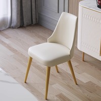 Table à manger en métal blanc au design moderne, ensemble 6 places, mobilier de maison, restaurant, table à manger de luxe avec plateau en marbre ardoise