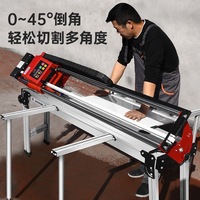 Machine de découpe multifonctionnelle en acier inoxydable pour carrelage, marbre, granit et pierre, 1200 mm, moteur à engrenages, 220V/110V, 3000W