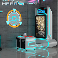 HEROVR Intérieur/Extérieur Centre de Divertissement Familial Simulation Pneumatique Pistolet de Tir Jeu Gamme Simulateur Interactivité AR Métal