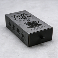 Boîte d'emballage personnalisée pour tiroir à café pour capsule de café Boîte en papier pour capsule de café