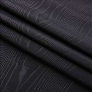 <span class=keywords><strong>Tissu</strong></span> Moire Polyester 190T à Effet 3D Visuel Changeant et Gaufré en Stock, <span class=keywords><strong>Tissu</strong></span> Fini Effet Moire pour Robes et Sacs - Product Image 1