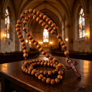 Rosarios de la Legión María para mujer, caja de rosarios al por mayor, collar de oración verde, mini rosario que brilla en la oscuridad, cuentas de rosario religiosas al por mayor, católicas - Product Image 6