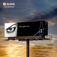 Écrans LED ALSON pour la publicité extérieure, écrans d'affichage extérieurs pour la publicité extérieure, panneaux d'affichage et signalétique