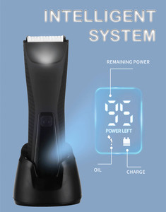 เครื่องโกนขน OEM แบบล้างทำความสะอาดได้ เครื่องตัดแต่งขนไฟฟ้าสำหรับผู้ชาย เครื่องกำจัดขน เครื่องโกนหนวด เครื่องโกนขนตามร่างกาย ชุดอุปกรณ์ดูแลเครา - Product Image 6