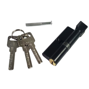 Modern Luxury Matte <strong>Black</strong> Aluminum <strong>Door</strong> Handle Set With Heavy Duty Privacy Lever Lock and Keyed Entry <strong>Door</strong> <strong>Knob</strong> for Interior - Product Image 6