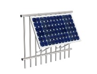 Support de montage solaire pour balcon, système de montage de panneaux solaires photovoltaïques, prix direct usine