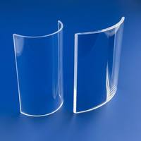 Plaque en quartz fondu naturel transparente résistante à la corrosion à haute température, pureté 99,99 %, épaisseur 0,1-20 mm, pour découpe et soudage