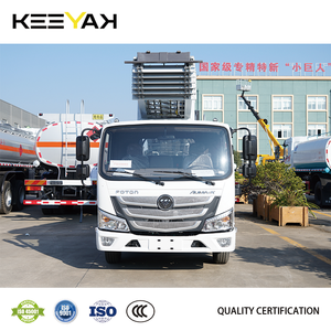Camion aérien FOTON 4x2 200KG Euro <span class=keywords><strong>2</strong></span> à Euro 6 camion à godet élévateur camion de travail à haute altitude monté sur plate-forme de travail aérien personnalisée - Product Image 2