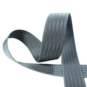 stock 1.3mm thickness 2.5cm 3.2cm 3.8cm black color woven Pit nylon webbing cargo net