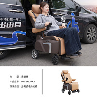 Mecanismo de Elevación Vertical Giratorio Modificado para Personas con Discapacidad; Capacidad de Carga del Asiento de hasta 150 Kg.