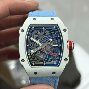 Nouvelle montre mécanique à tourbillon ultra-fine en fibre de carbone 6702, montre de luxe haut de gamme pour homme, étanche, squelette. - Product Image 1