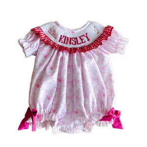 Abiti Smock Vintage Yihui per Bambine, Vestiti Estivi da Principessa Ecologici, Casual con Stampa Floreale, Tutine Boutique per Bambine - Product Image 5