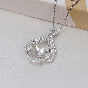 Pendentif en argent S925 en forme de pneu avec cœur, fond plat, 8-10 perles, accessoires de bricolage tendance 1849, sans aiguilles - Product Image 4