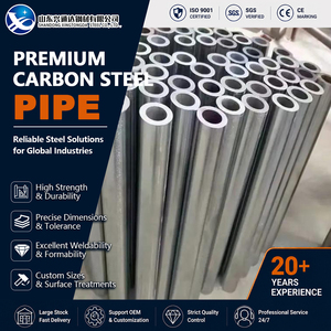 Tubo de Acero al Carbono SAE 1020 A192 ST37, Pulverizado, 60.3mm 4mm Sch80 ASTM A53, para Fabricación de Calderas - Product Image 1