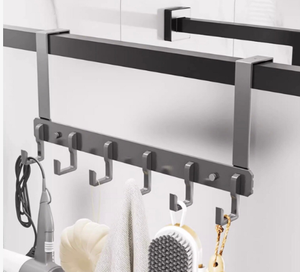 <span class=keywords><strong>Crochet</strong></span> <span class=keywords><strong>de</strong></span> rangement en aluminium à accrocher sur la porte, crochets rétractables pour <span class=keywords><strong>radiateur</strong></span>, pour vêtements, <span class=keywords><strong>salle</strong></span> <span class=keywords><strong>de</strong></span> <span class=keywords><strong>bain</strong></span> - Product Image 4