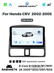 MEKEDE & NAVIFLY <span class=keywords><strong>X</strong></span> SERIES Android Car GPS Navigation 1280*720 Resolution Car-play para Honda <span class=keywords><strong>CRV</strong></span> 2002-2005 - Product Image 6