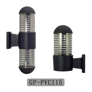 Lámpara de Pared para Exteriores GP-PVC115, Carcasa de Plástico, E27, Resistente a la Humedad, Luz para Patio - Product Image 1