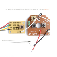 Développement personnalisé de cartes de circuits imprimés à 2 canaux pour voitures télécommandées, composants électroniques 3-4.5V