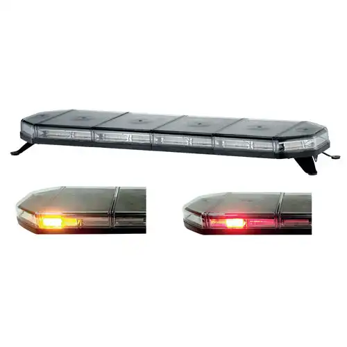 Barra luminosa a LED ambra da 1148mm per autoveicoli con arresto/coda e indicatori integrati