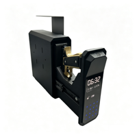 Coffre-fort intelligent pour armes de poing, déverrouillage 4 voies (empreinte digitale, mot de passe, clé, Bluetooth), écran LCD, accès rapide, vente en gros, directement de l'usine OEM