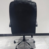 Chaise de bureau moderne en cuir avec dossier réglable pour usage domestique, chaise de bureau confortable avec réglage en hauteur