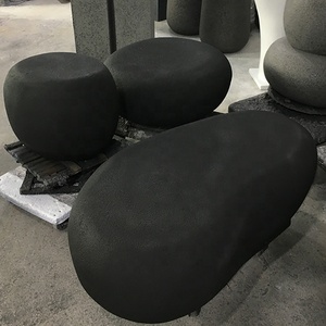 Outdoor/indoor Eco-Friendly Fiberglass <strong>Garden</strong> Landscape Stool Creative Floor Mount Art Deco Ornament For Hotel And Mall - Product Image 6