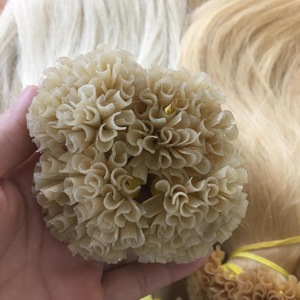 En gros Offre Spéciale Italien Kératine Pré-Collé Extensions De Cheveux Vierge Remy Double U POINTE Plat TipI Pointe Extension De Cheveux - Product Image 5