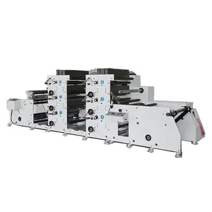 Four color flexo printing machinery manufacturer flexo printing machine 2 4 colour