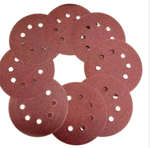 5 Inch Premium Aluminum Oxide Sanding Discs <strong>Hook</strong> <strong>Loop</strong> Sandpaper 120 Grit for Random Orbital Sander 5 Abrasive Tools - Product Image 2