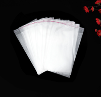 Sac en papier BOPP transparent recyclable avec impression de logo personnalisable pour l'emballage des produits