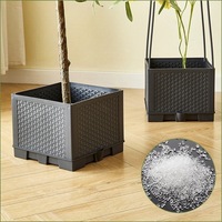 Jardinera con Sistema de Riego Automático y Soporte para Tomates, Contenedor Vertical para Cultivo de Vegetales, Maceta para Jardín, Venta al por Mayor