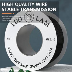 YULAN <span class=keywords><strong>CABLE</strong></span> Fournisseurs en Gros Câbles Ronds Fil Monoconducteur 1*<span class=keywords><strong>6MM2</strong></span> Câble d'Alimentation Électrique 7 Conducteurs - Product Image 2