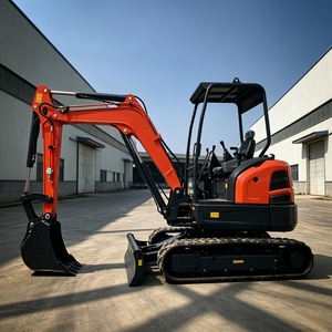 Mini-excavatrice 3,5T à châssis extensible, directement de l'atelier, petite pelle EURO5 pour la construction rurale et l'assistance à la récolte agricole - Product Image 5