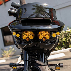 Scheinwerferhalterung & Kabelbaum Kompatibel mit Baja Designs Baja <span class=keywords><strong>LP6</strong></span> S1 2023 Road Glide CVO, 2024 Road Glide - Product Image 5
