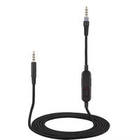 Câble audio tressé DAJIANG OEM personnalisé de 2 m de long, 3,5 mm, pour téléphones mobiles, ordinateurs, casque de jeu HyperX Cloud Alpha