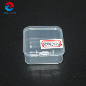 Envase cosmético de alta calidad de gama alta, contenedor de PP transparente, contenedor de caja <span class=keywords><strong>Rectangular</strong></span> de plástico para harina en polvo suelto - Product Image 4
