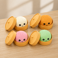 Jouets Squishies Géants à Couleurs Changeantes, Modèle Dumplings, Lot de Dumplings Squishy Souples et Extensibles à Presser, Livraison Gratuite