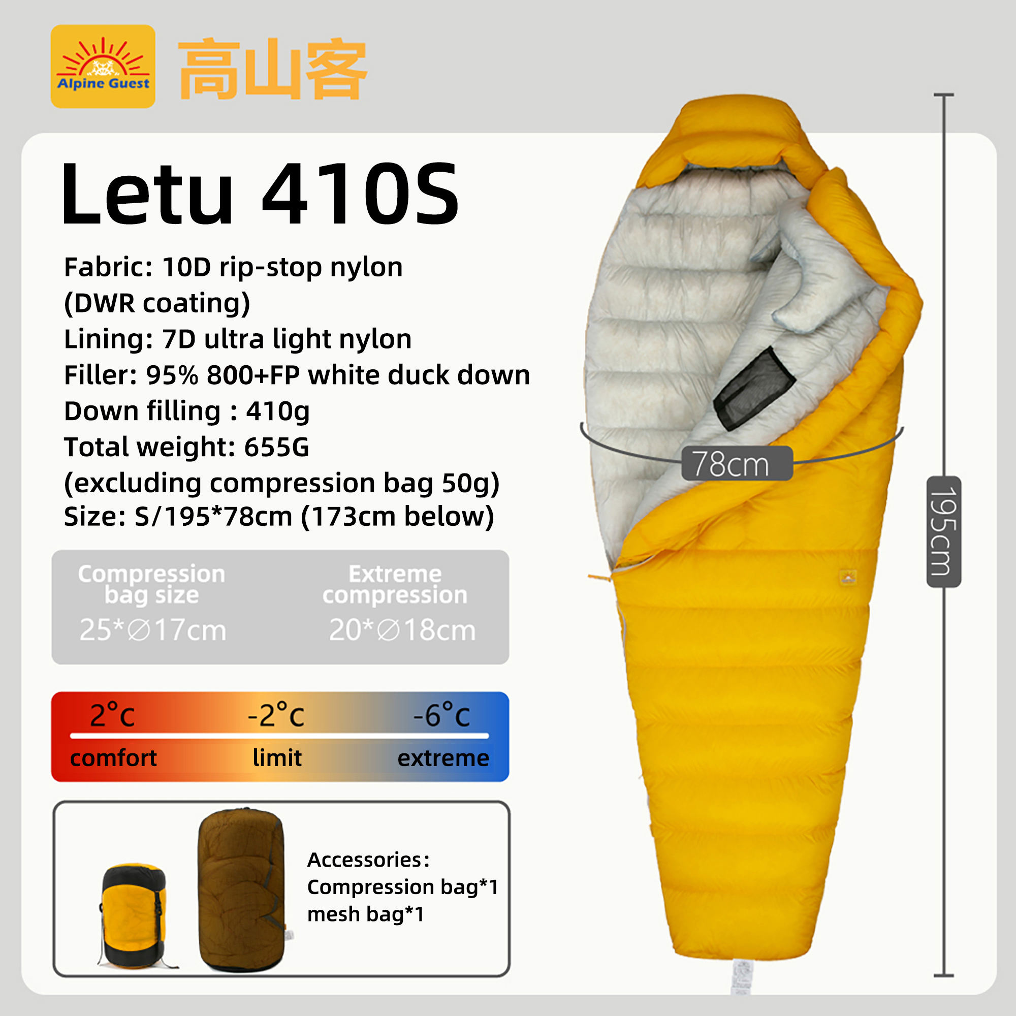 Letu 410S giallo