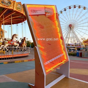 Jeu de carnaval géant <span class=keywords><strong>en</strong></span> <span class=keywords><strong>bois</strong></span> et métal Plinko, jeu de société intérieur/extérieur, location pour fêtes, divertissement événementiel, best-seller pour parcs de trampolines - Product Image 6