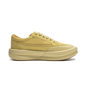 <b>Men</b> Thick Platform Casual Sneakers Low Top Lace Up Suede Patchwork <b>Elevated</b> Daily Walking <b>Shoes</b> - Product Image 5