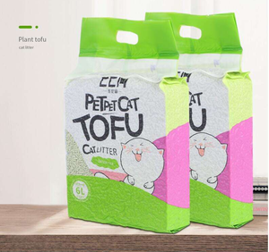 Litière pour chat en tofu à agglomération rapide, non granulaire, forte désodorisation, bactériostatique, jetable aux toilettes, personnalisable - Product Image 3