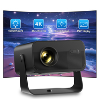 H6P Pro Nouveau projecteur vidéo LED intelligent Android USB Wifi pour téléphone, TV, cinéma maison, films 3D, chambre à coucher, entreprise