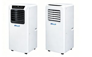 <span class=keywords><strong>Climatiseur</strong></span> <span class=keywords><strong>Portable</strong></span> 9000 BTU R290 à Compresseur, Tour de Refroidissement AC sur Pied, Fonctionnement Silencieux, Télécommande, Roues, OEM - Product Image 4
