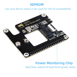 覆盆子<span class=keywords><strong>Pi</strong></span> 5 PCIe至M.2帽子NVME高速扩展板，带16p电缆<span class=keywords><strong>GPIO</strong></span>接头，支持RPI 5 Pi5有源冷却器 - Product Image 5